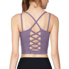Vest fitness bra strap