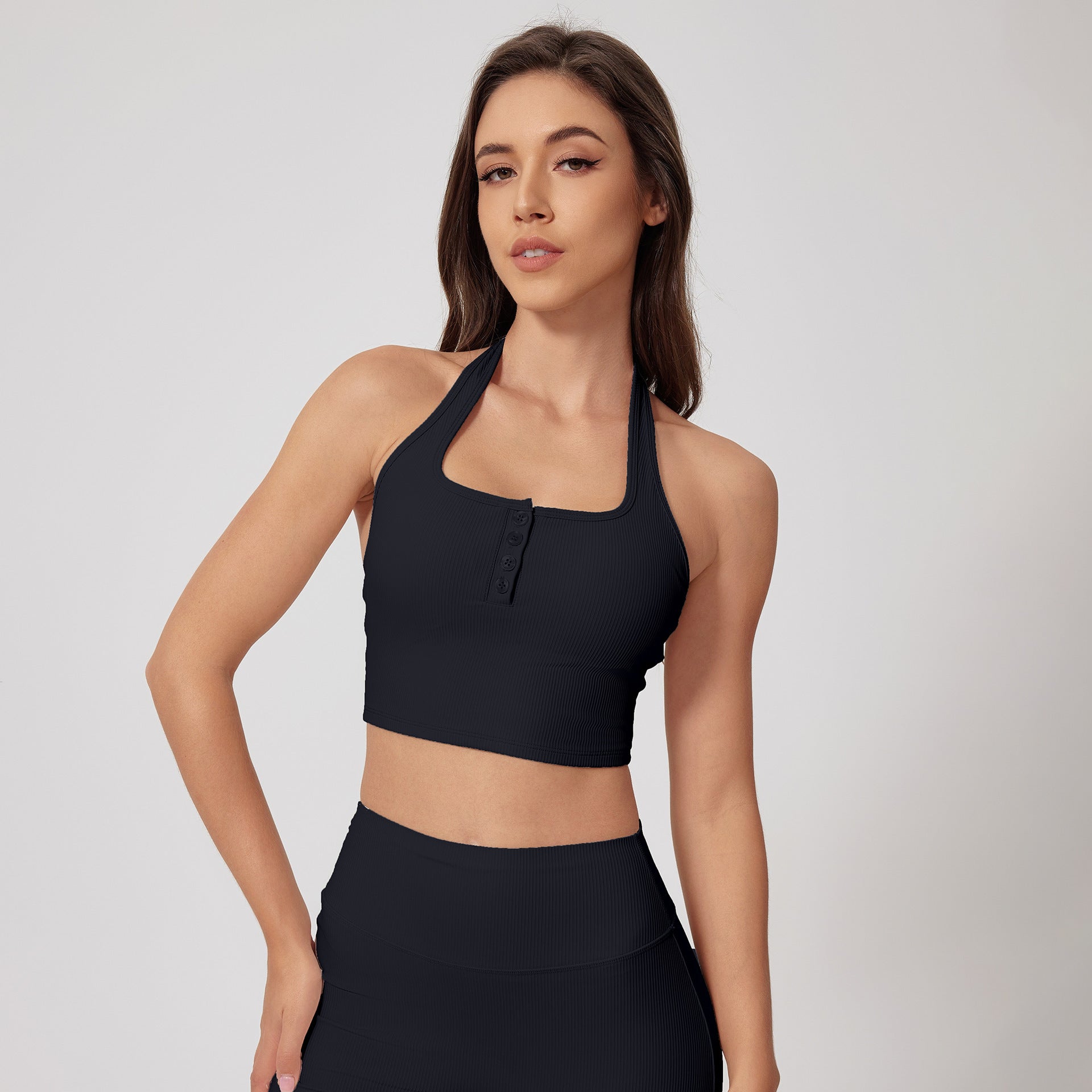 Halter Bra Quick-drying Thread Backless Bra