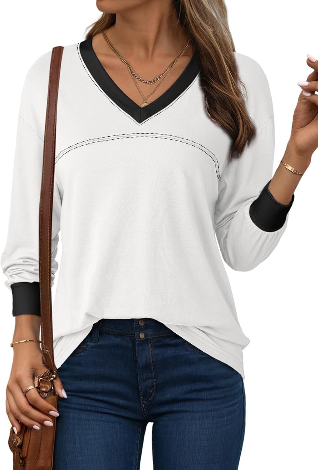 Thin Top Casual All-matching Women