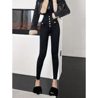 Slimming Stretch Tight Pants Skinny Pants Pencil Pants Trousers