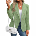 Women's Clothing Solid Color Suit Autumn Simplicity Style