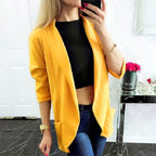 Long Sleeve Fashion Small Suit Coat For Women