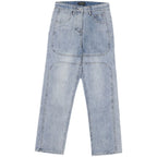 National Tide Straight Retro Wash Fashion Jeans Men And Women Ins